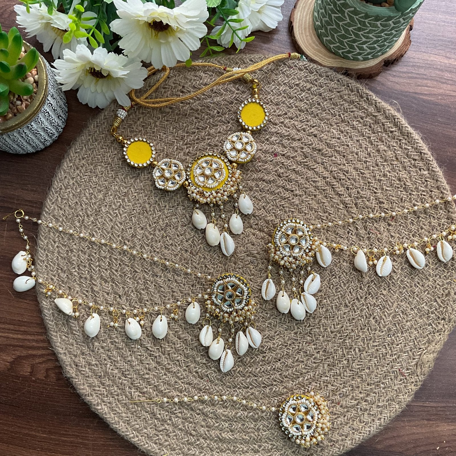 Kanika set (Yellow)