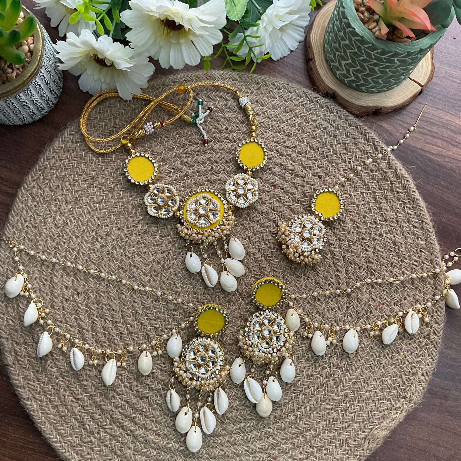 Kanika set (Yellow)